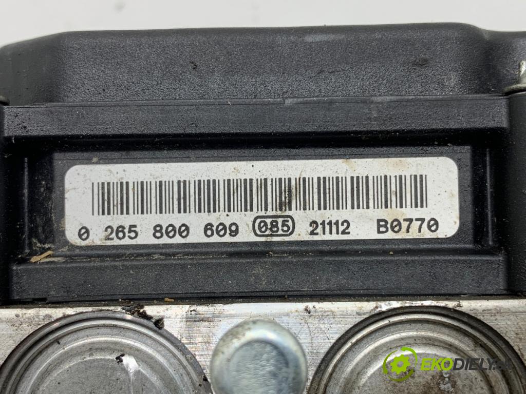 NISSAN QASHQAI J10 SUV 2012 86 kW 1.6 LPG 1598 Pumpa ABS 0265800609 (Pumpa ABS)