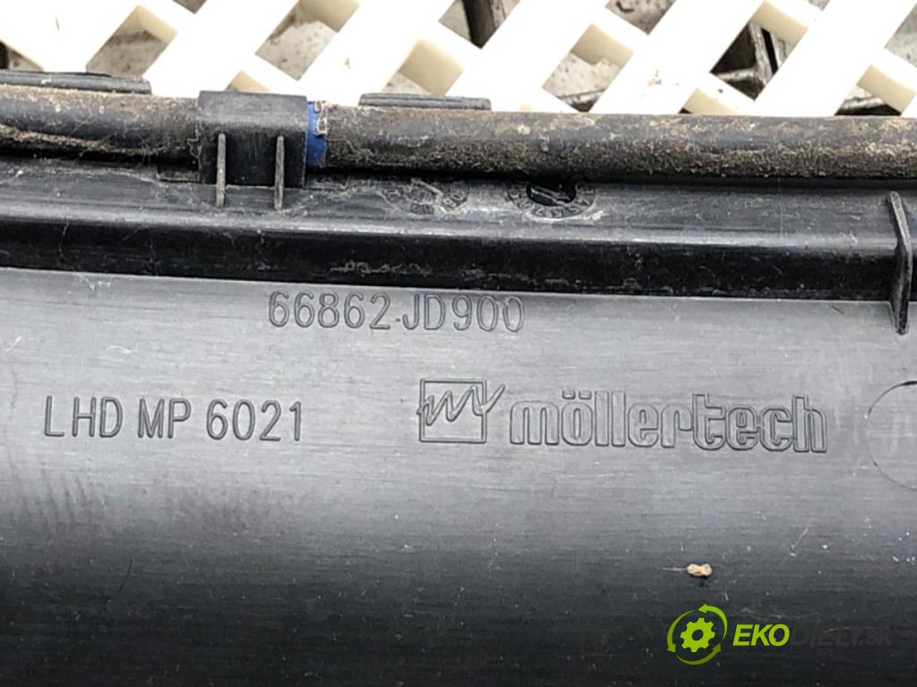 NISSAN QASHQAI J10 SUV 2012 86 kW 1.6 LPG 1598 Torpédo, plast pod čelné okno 66862JD900 (Torpédo (plast pod čelným sklom))