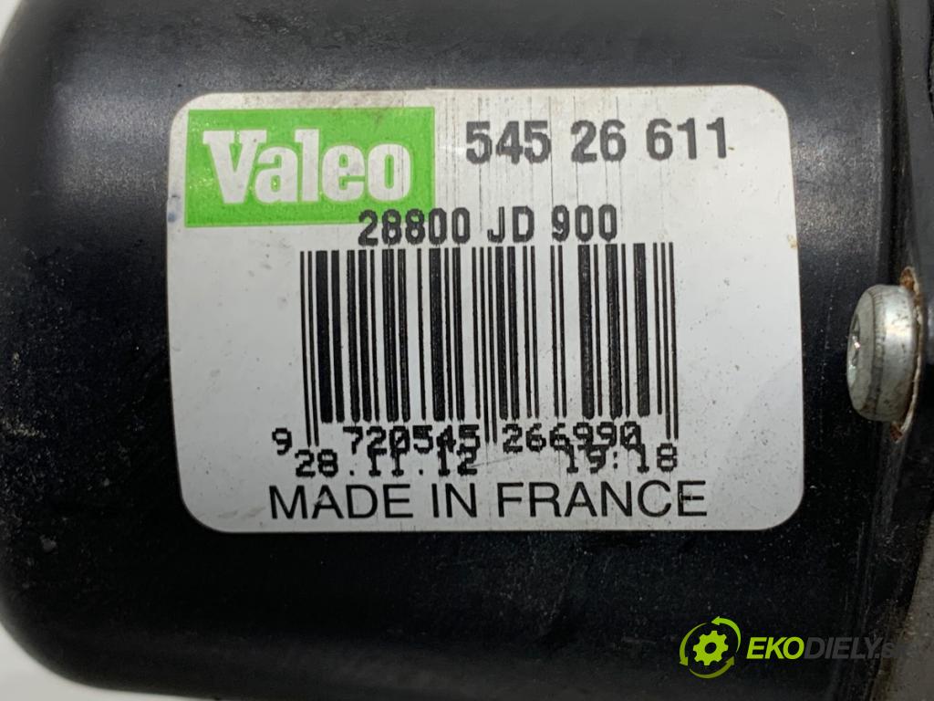 NISSAN QASHQAI J10 SUV 2012 86 kW 1.6 LPG 1598 Mechanizmus stieračov predný 28800JD900 (Motorček stieračov predný)