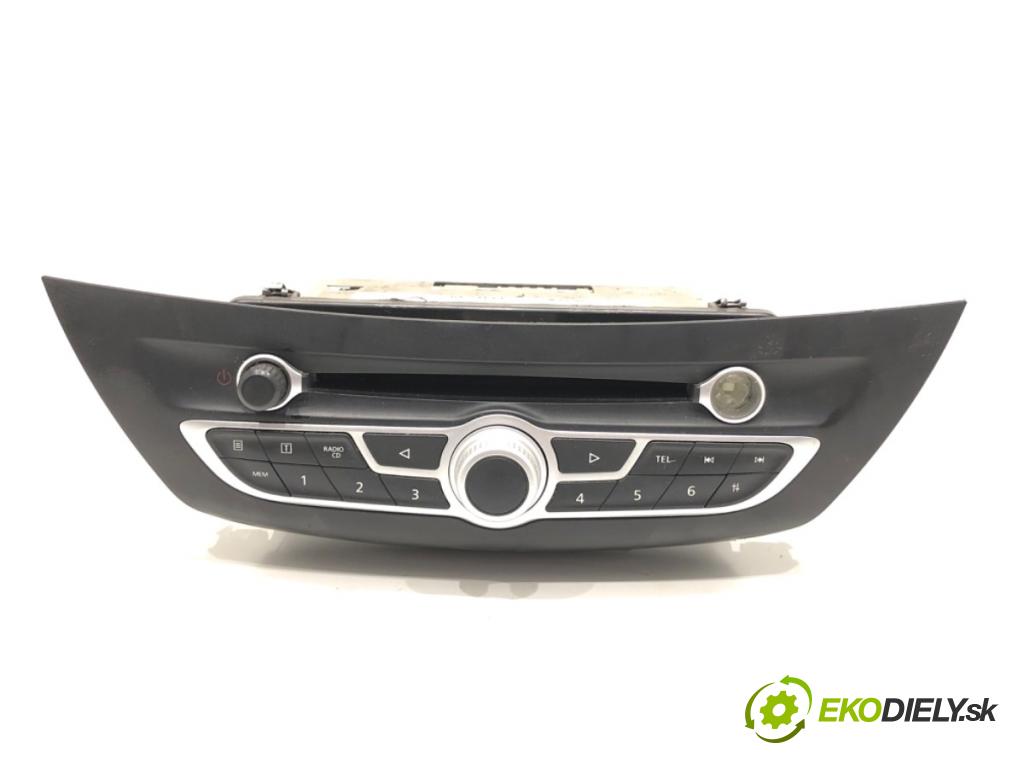 RENAULT LAGUNA III Kombi 2010 110 kW 2.0 dCi (KT01, KT08, KT09, KT0K, KT12, KT1D, KT1W) 1995 RADIO 281156980R (Audio zariadenie)