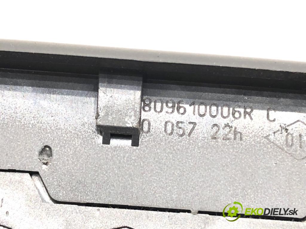 RENAULT LAGUNA III Kombi 2010 110 kW 2.0 dCi (KT01, KT08, KT09, KT0K, KT12, KT1D, KT1W) 1995 Prepínač okien 809610006R (Prepínacie páčky pod volantom)