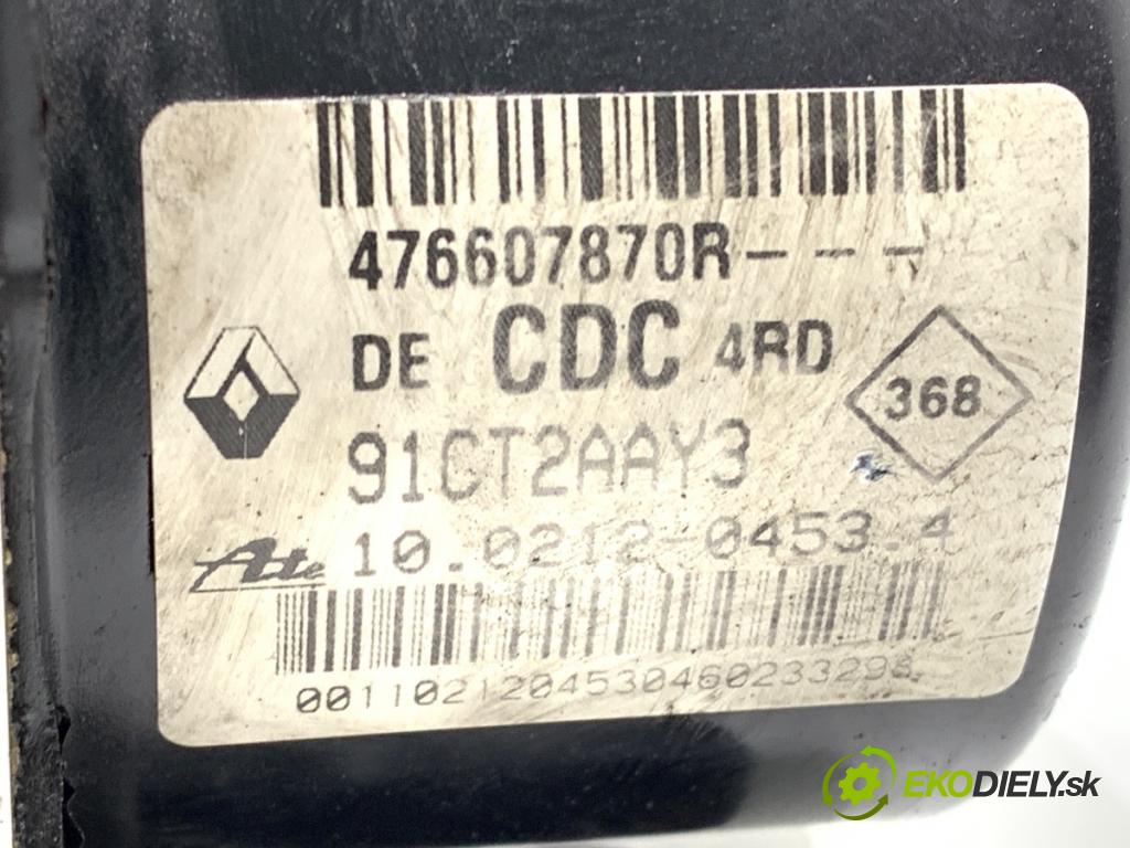 RENAULT LAGUNA III Kombi 2010 110 kW 2.0 dCi (KT01, KT08, KT09, KT0K, KT12, KT1D, KT1W) 1995 Pumpa ABS 476607870R (Pumpa ABS)