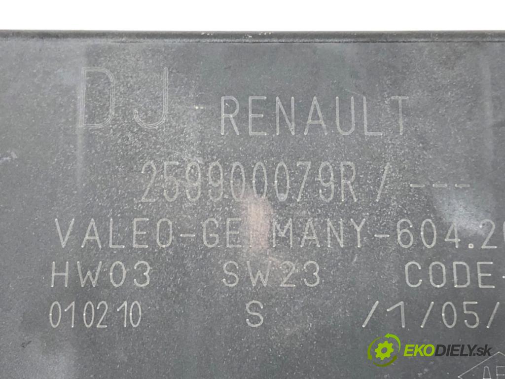 RENAULT LAGUNA III Kombi 2010 110 kW 2.0 dCi (KT01, KT08, KT09, KT0K, KT12, KT1D, KT1W) 1995 Modul PDC 259900079R (Riadiaca jednotka ostatné)