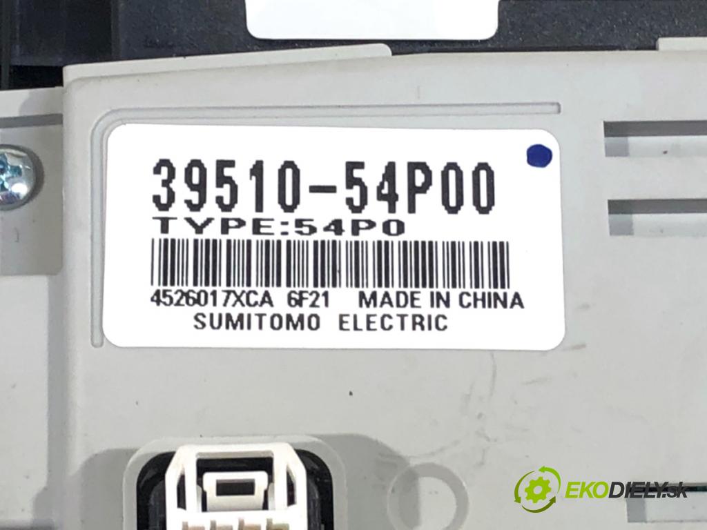SUZUKI VITARA SUV 2016 88 kW 1.6 (APK 416) 1586 Panel ovládania kúrenia 39510-54P00 (Prepínacie páčky pod volantom)