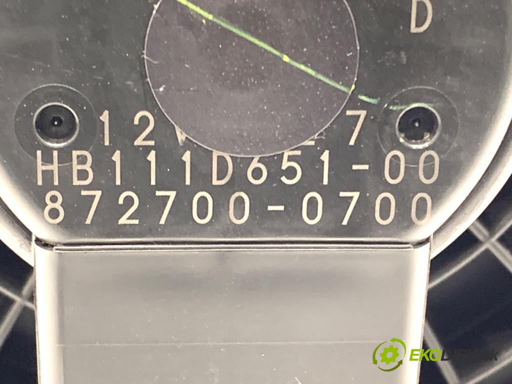 MAZDA 6 GH Kombi 2009 88 kW 1.8 MZR 1798 ventilátor kúrenia 872700-0700
