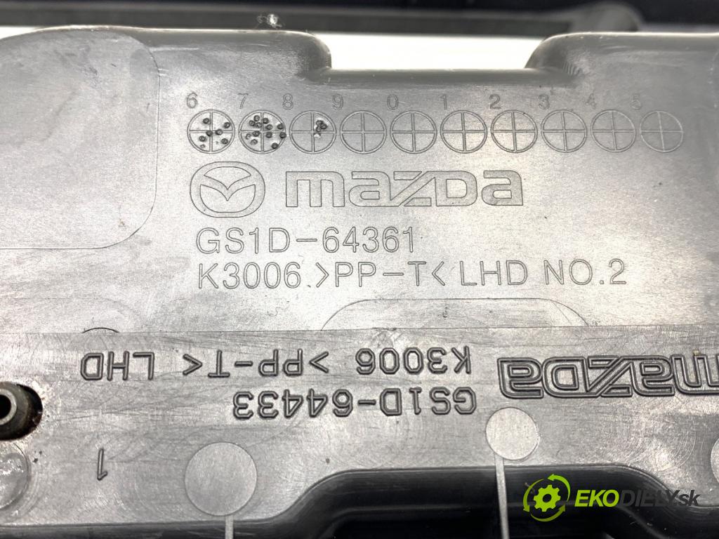 MAZDA 6 GH Kombi 2009 88 kW 1.8 MZR 1798 Držiak na nápoje GS1D-64361 (Držiak (úchyt) na nápoje)