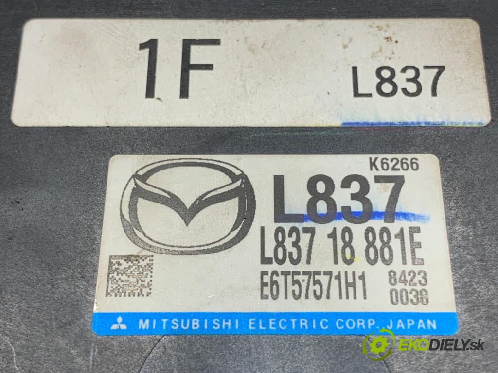 MAZDA 6 GH Kombi 2009 88 kW 1.8 MZR 1798 riadiaca jednotka Motor L83718881E (Riadiaca jednotka)