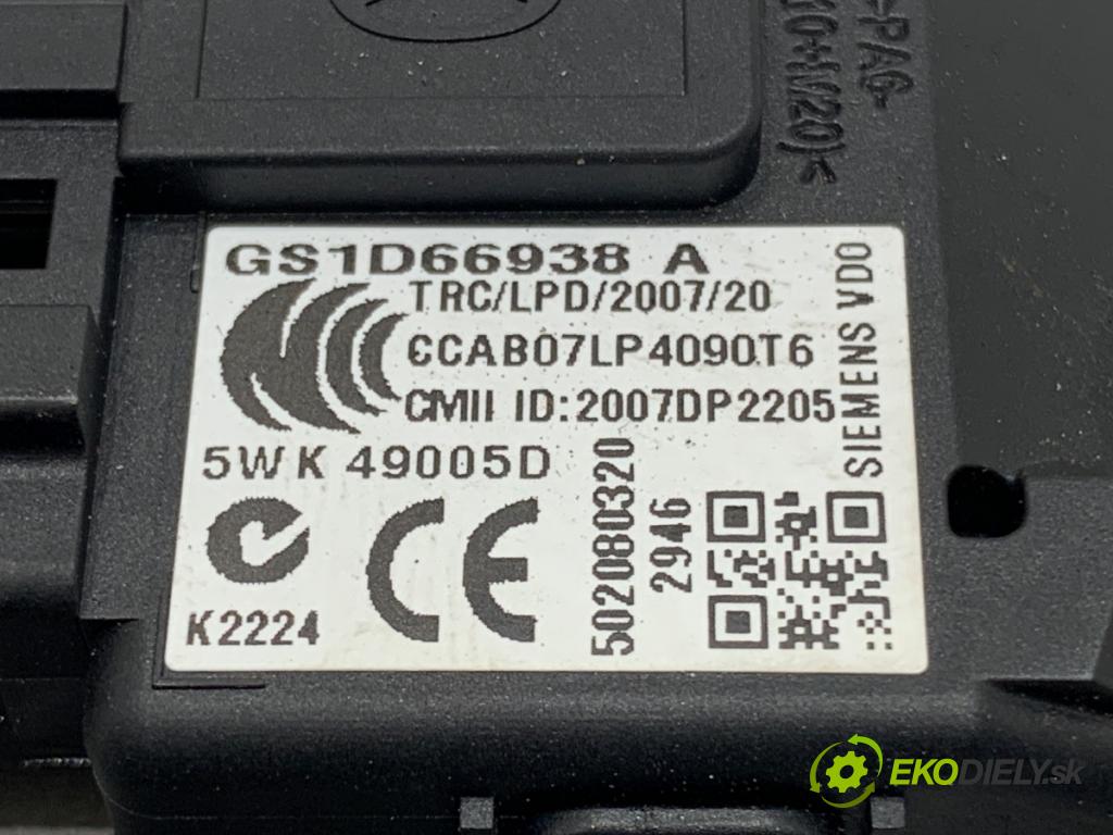 MAZDA 6 GH Kombi 2009 88 kW 1.8 MZR 1798 spinačka GS1D66938A (Spínacia skrinka)