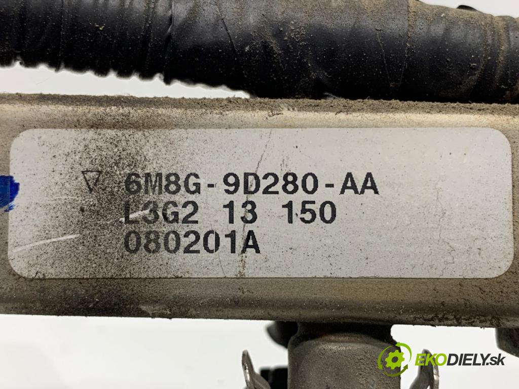 MAZDA 6 GH Kombi 2009 88 kW 1.8 MZR 1798 Lišta vstrekovacia 6M8G-9D280-AA (Vstrekovacia lišta)