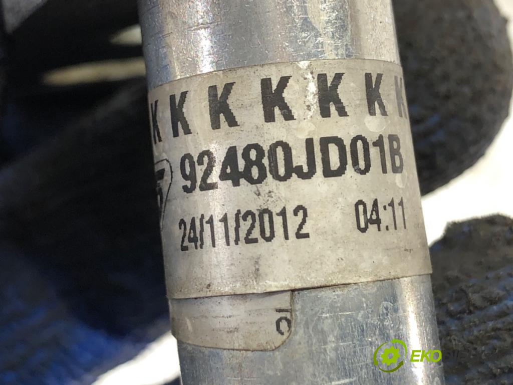 NISSAN QASHQAI J10 SUV 2012 86 kW 1.6 LPG 1598 rúrka klimatizácie 92480JD01B (Rúrka klimatizácie)