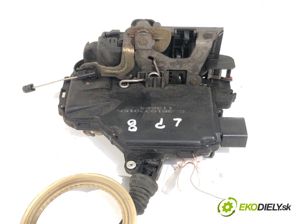 SEAT TOLEDO II sedan 2001 55 kW 1.4 16V 1390 zámok dveře levý přední část 3B1837015A