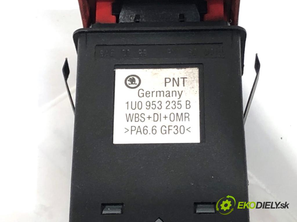 SEAT TOLEDO II sedan 2001 55 kW 1.4 16V 1390 Spínač svetiel 1U0953235B