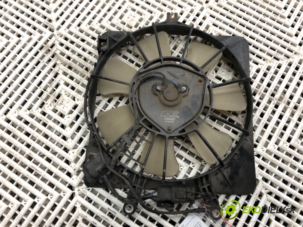 HONDA JAZZ II liftback 2005 57 kW 1.2 i-DSI (GD5, GE2) 1243 Ventilátor klimatizácie 065000-3070 (Ventilátor chladiča klimatizácie)