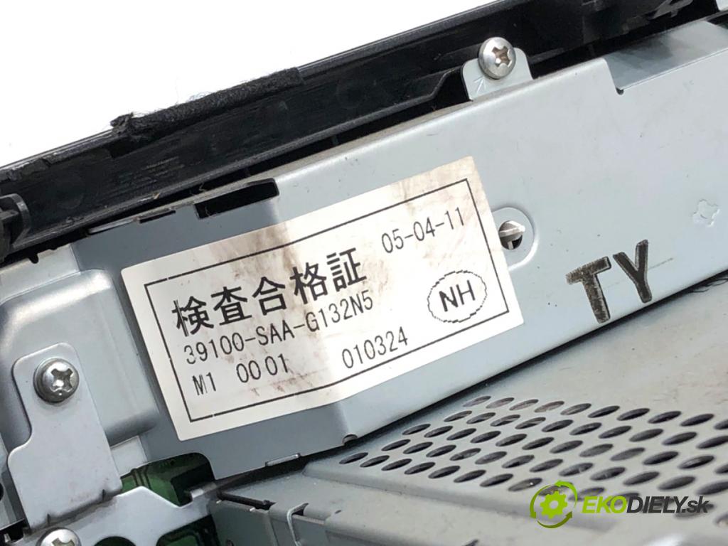 HONDA JAZZ II liftback 2005 57 kW 1.2 i-DSI (GD5, GE2) 1243 RADIO 39175-SAA-G120-M1 (Audio zariadenie)