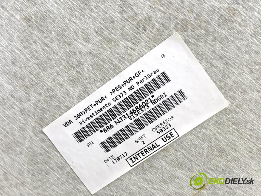 SEAT LEON III liftback 2017 92 kW 1.4 TSI 1395 Stropný tapacír  (Stropný tapacír)