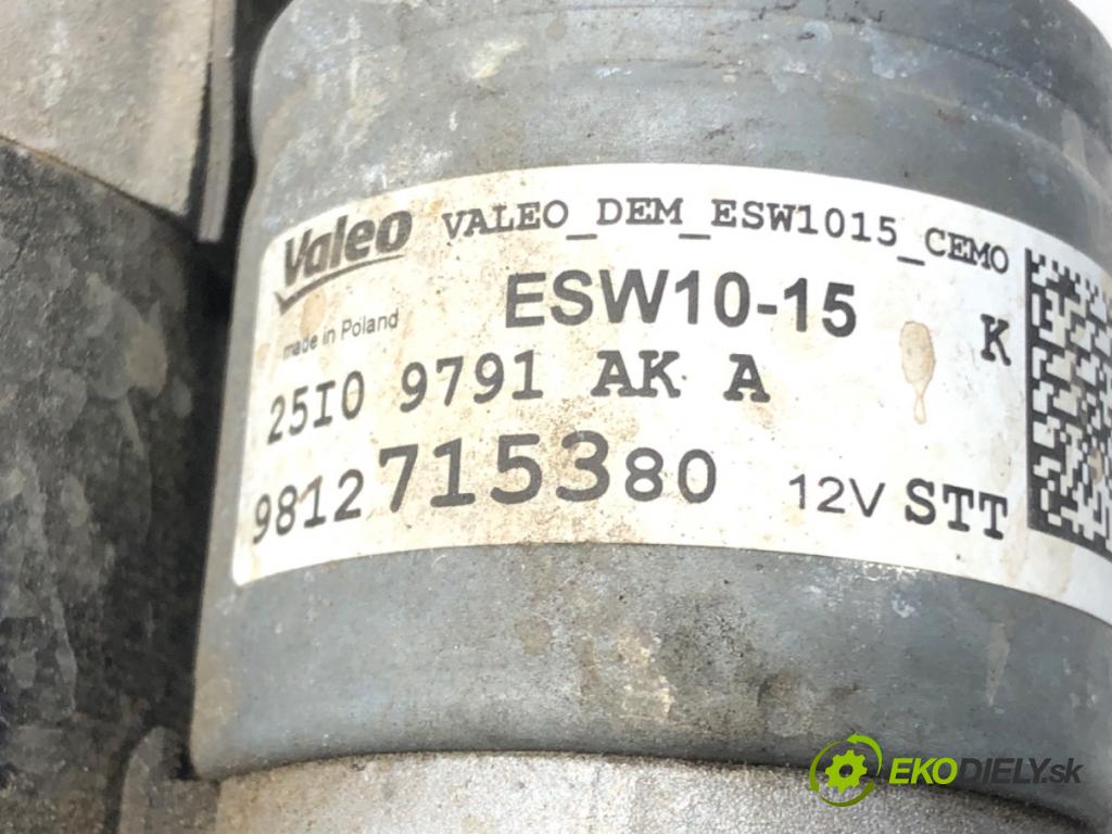 OPEL CORSA F liftback 2020 55 kW 1.2 (68) 1199 Štartér 9812715380 (Štartér)