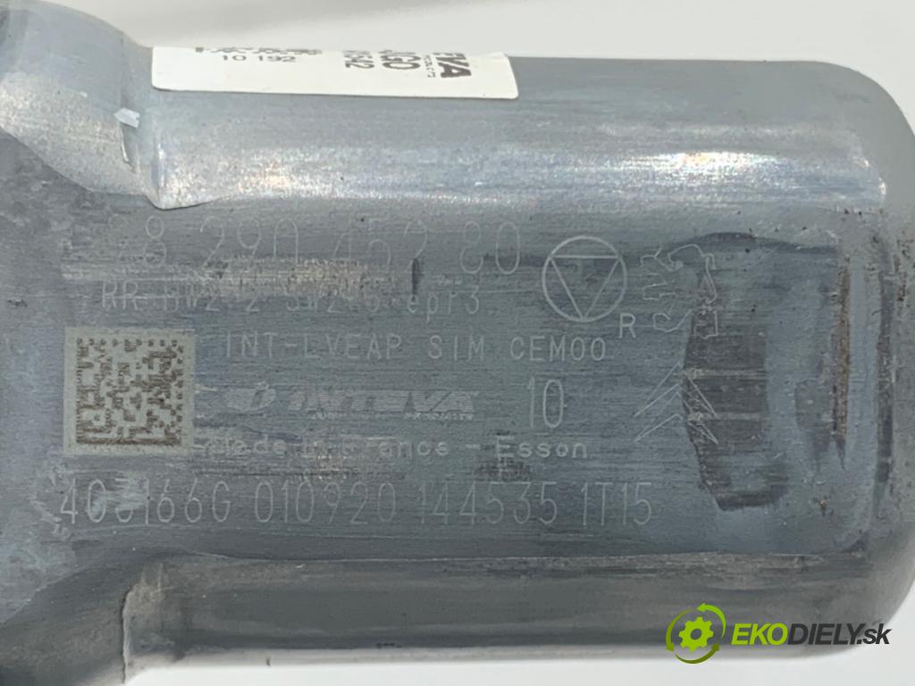 OPEL CORSA F liftback 2020 55 kW 1.2 (68) 1199 mechanismus okna pravý zadní část 9829045580