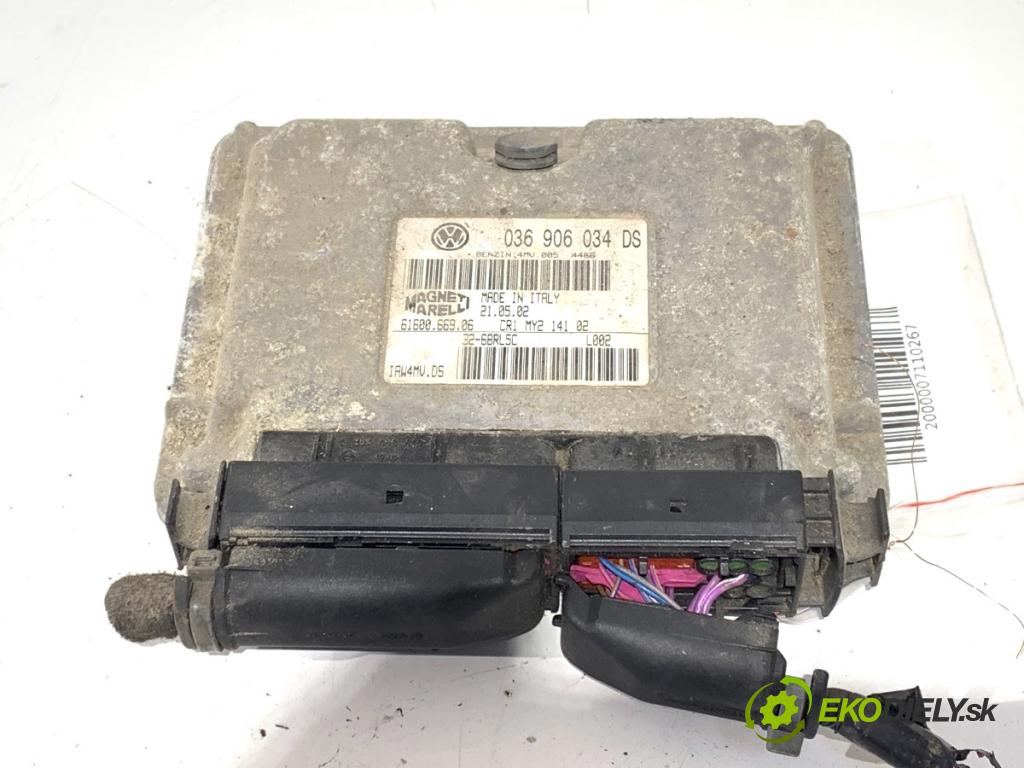 SEAT LEON I liftback 2002 77 kW 1.6 16 V 1598 riadiaca jednotka Motor 036906034DS (Riadiaca jednotka)