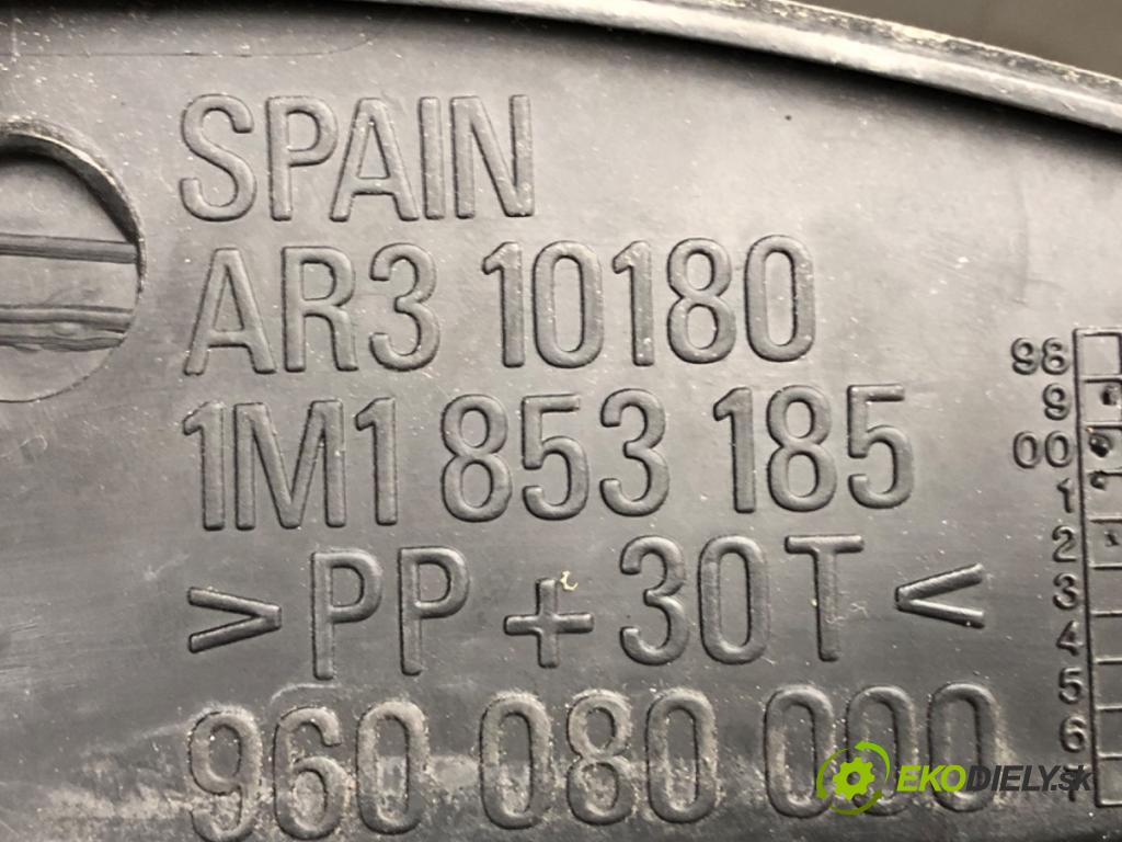 SEAT LEON I liftback 2002 77 kW 1.6 16 V 1598 Torpédo, plast pod čelné okno 1M1853185 (Torpédo (plast pod čelným sklom))