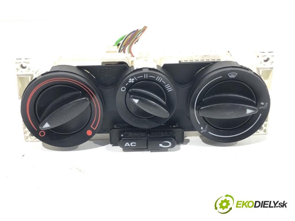 SEAT LEON I liftback 2002 77 kW 1.6 16 V 1598 Panel ovládania kúrenia 1M0820045A (Prepínacie páčky pod volantom)