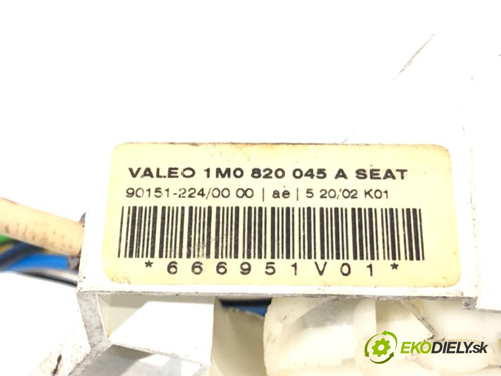 SEAT LEON I liftback 2002 77 kW 1.6 16 V 1598 Panel ovládania kúrenia 1M0820045A (Prepínacie páčky pod volantom)