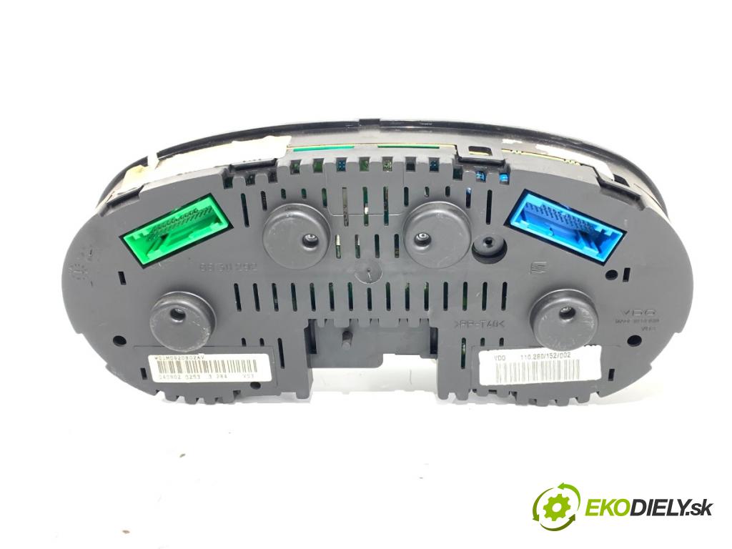 SEAT LEON I liftback 2002 77 kW 1.6 16 V 1598 Prístrojovka 1M0920802AV (Prístrojová doska)