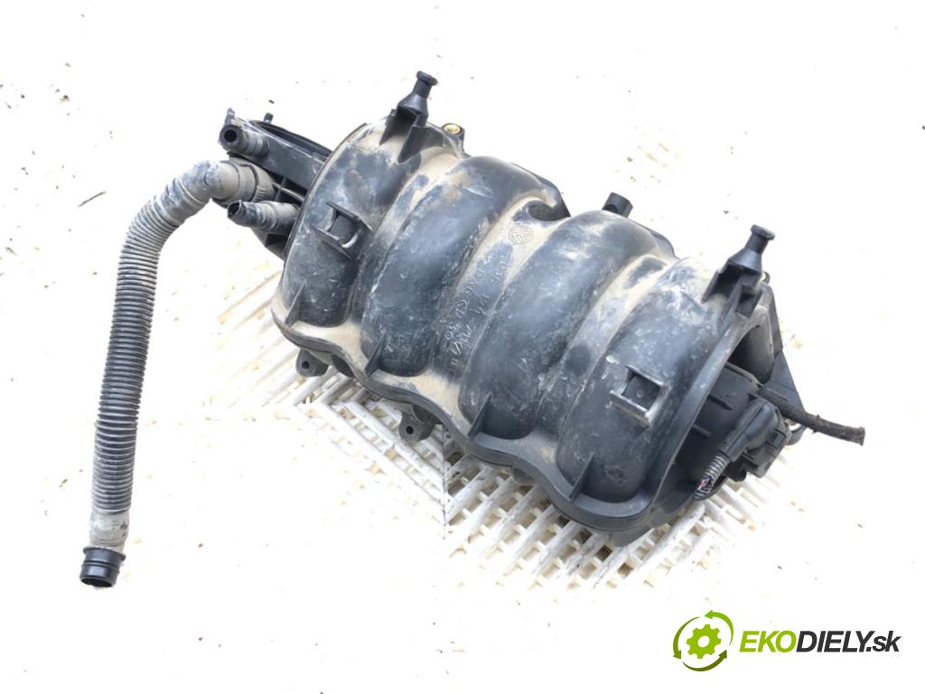 SEAT LEON I liftback 2002 77 kW 1.6 16 V 1598 Potrubie sacie, sanie 036129711 (Sacie potrubie)