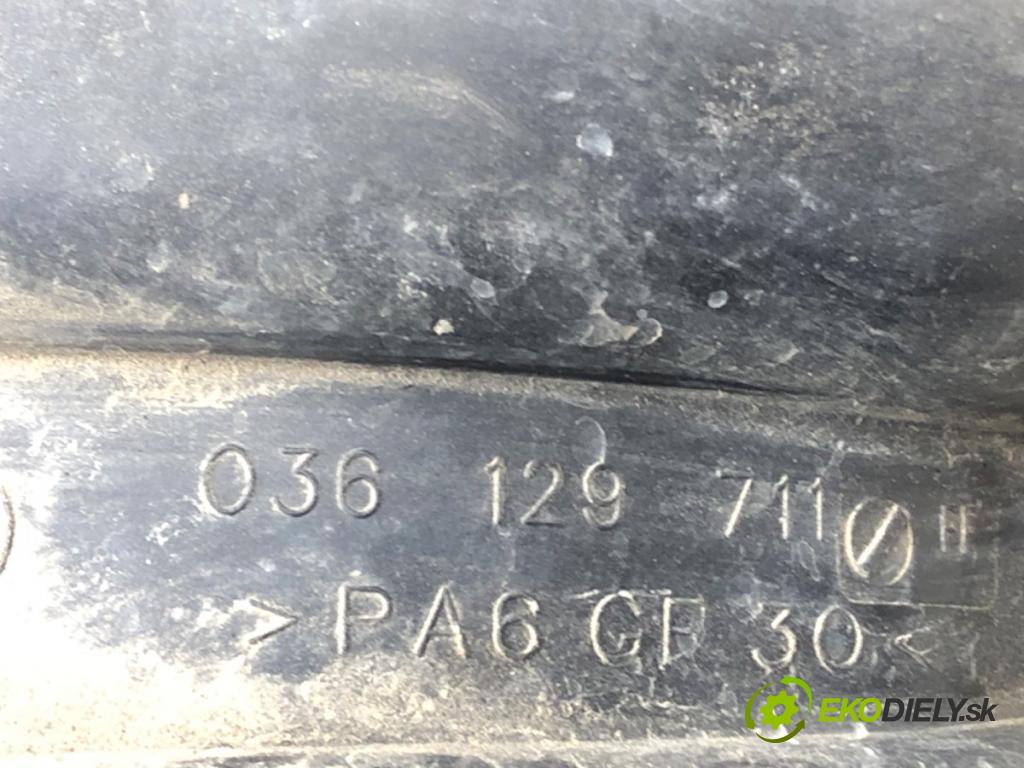 SEAT LEON I liftback 2002 77 kW 1.6 16 V 1598 Potrubie sacie, sanie 036129711 (Sacie potrubie)