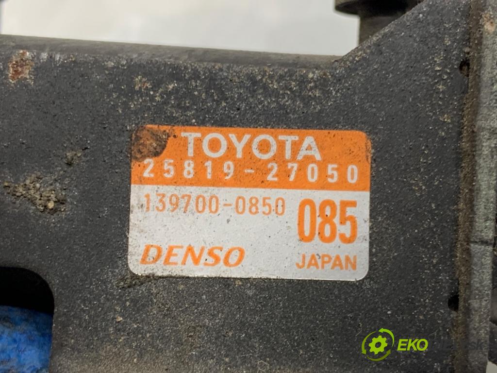 TOYOTA AVENSIS T25 Kombi 2004 85 kW 2.0 D-4D (CDT250_) 1995 Ventil tlaku 25819-27050 (Ventil)