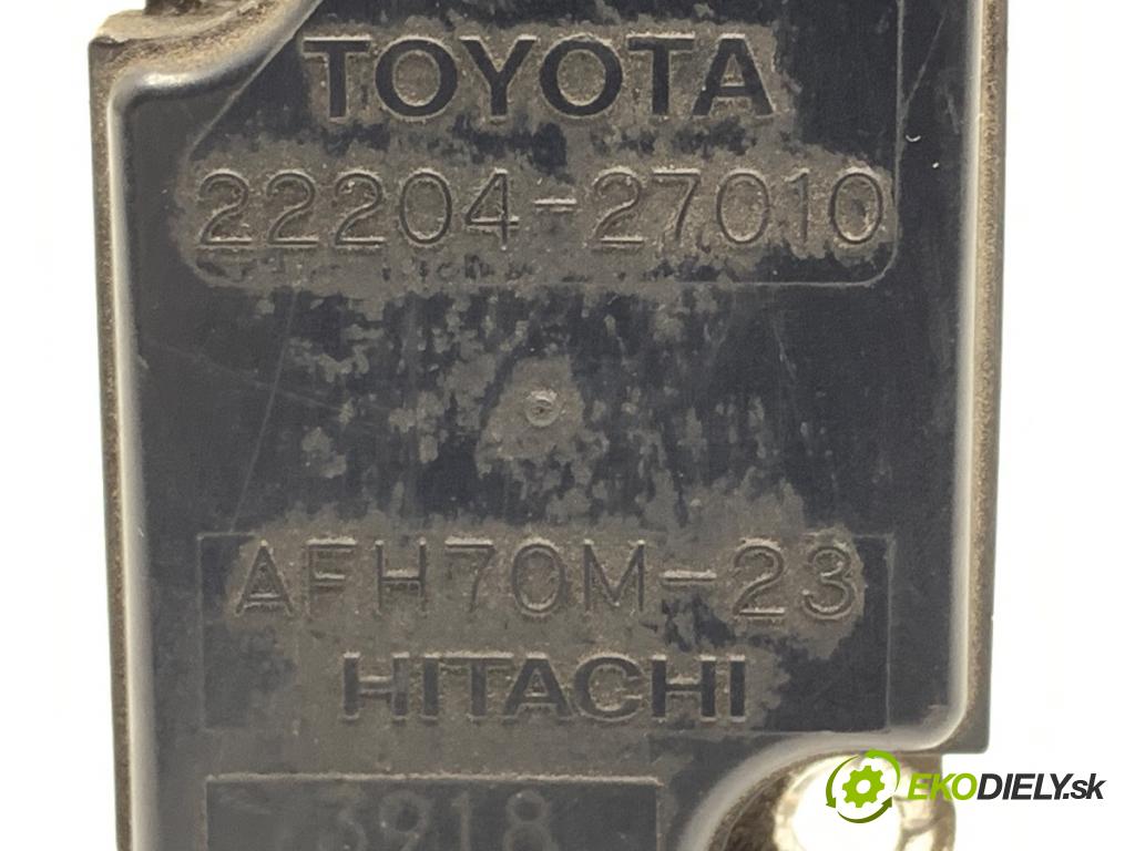 TOYOTA AVENSIS T25 Kombi 2004 85 kW 2.0 D-4D (CDT250_) 1995 Váha vzduchu 22204-27010 (Váha vzduchu)