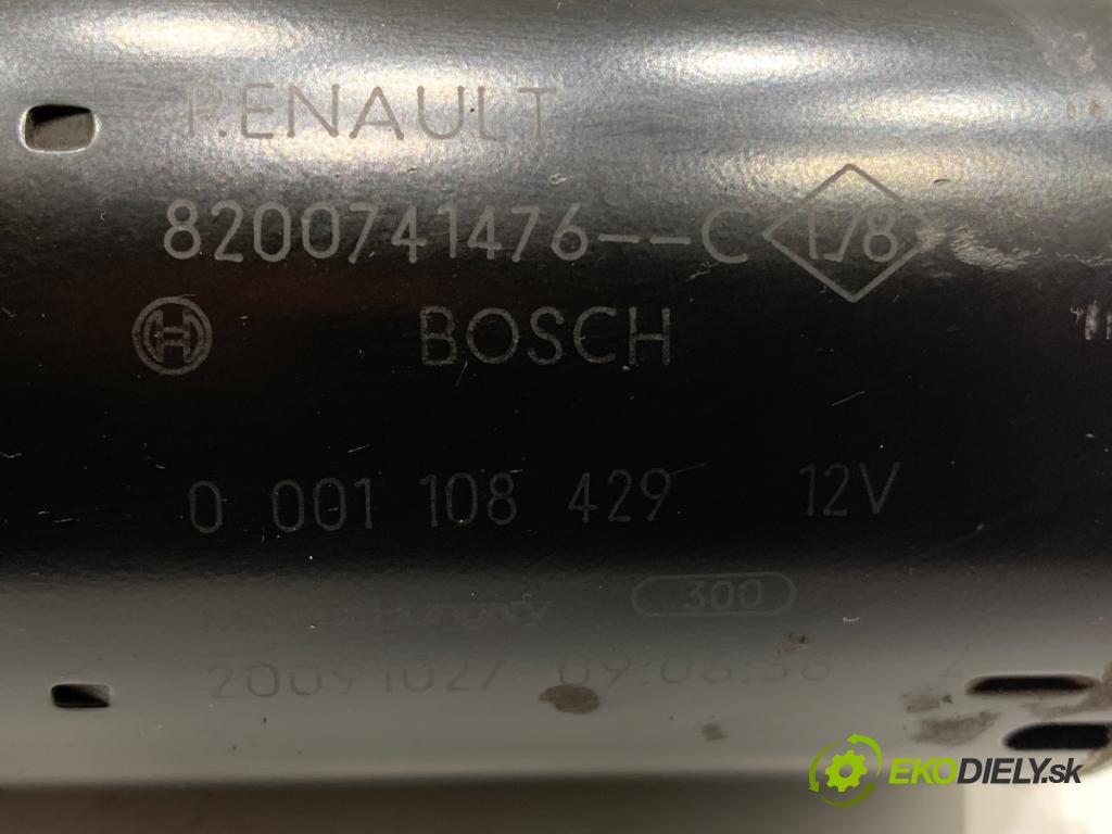 RENAULT MEGANE III Kombi 2009 96 kW 1.9 dCi (KZ0J, KZ0N, KZ1S) 1870 Štartér 8200741476 (Štartér)