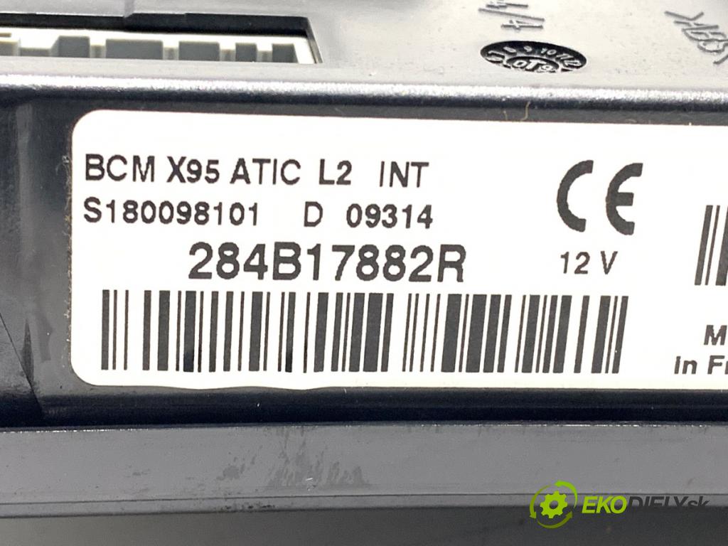 RENAULT MEGANE III Kombi 2009 96 kW 1.9 dCi (KZ0J, KZ0N, KZ1S) 1870 Modul BCM 284B17882R (Riadiaca jednotka ostatné)