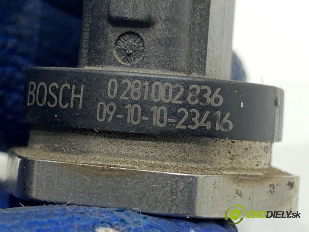 RENAULT MEGANE III Kombi 2009 96 kW 1.9 dCi (KZ0J, KZ0N, KZ1S) 1870 Snímač tlaku paliva 0281002836 (Snímač)