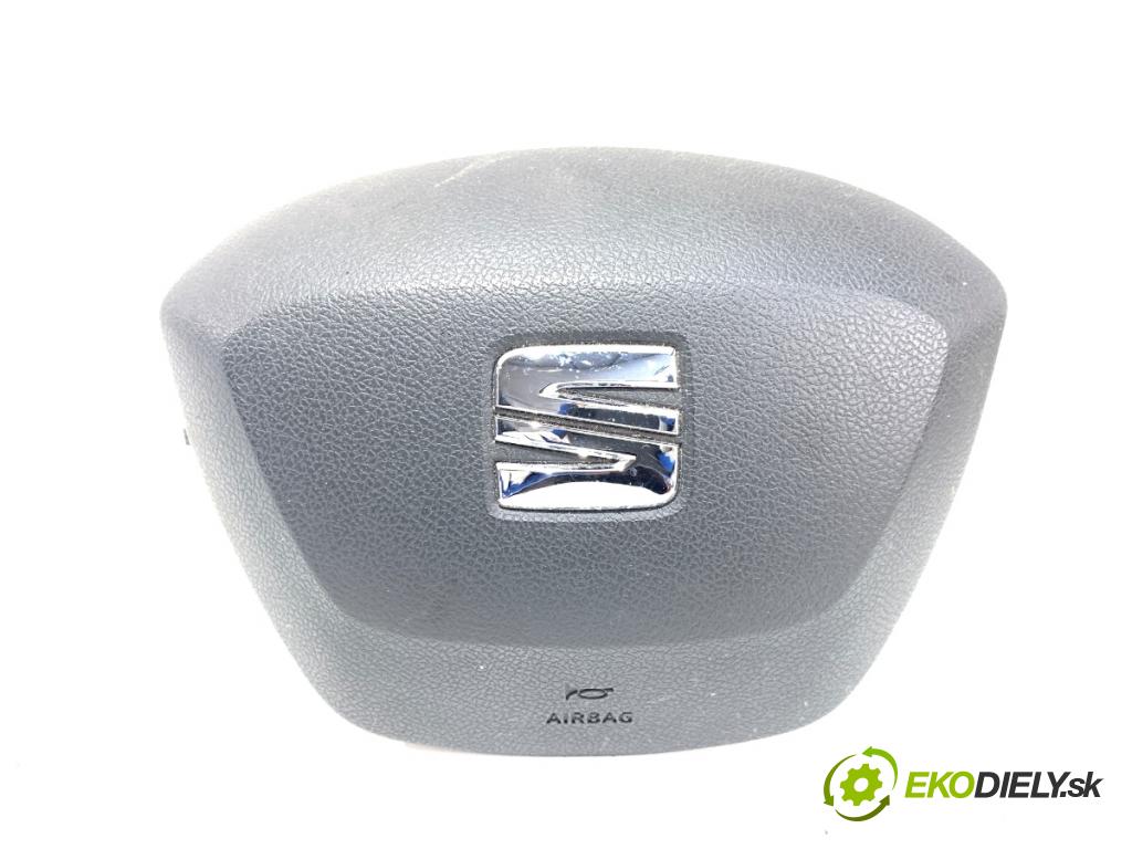 SEAT LEON III liftback 2017 92 kW 1.4 TSI 1395 AirBag volantu 6F0880201J (Airbag)