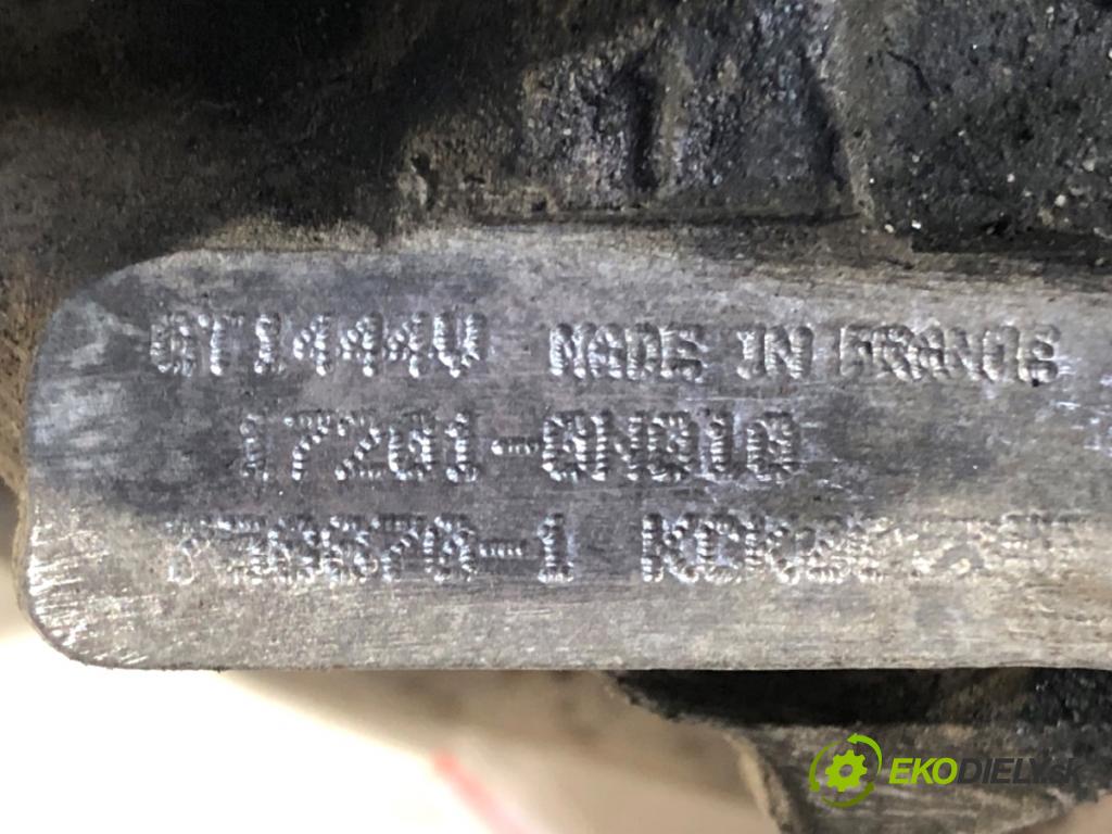 TOYOTA AURIS I liftback 2007 66 kW 1.4 D-4D (NDE150_) 1364 turbo 17201-0N010 (Turbodúchadla (kompletní))