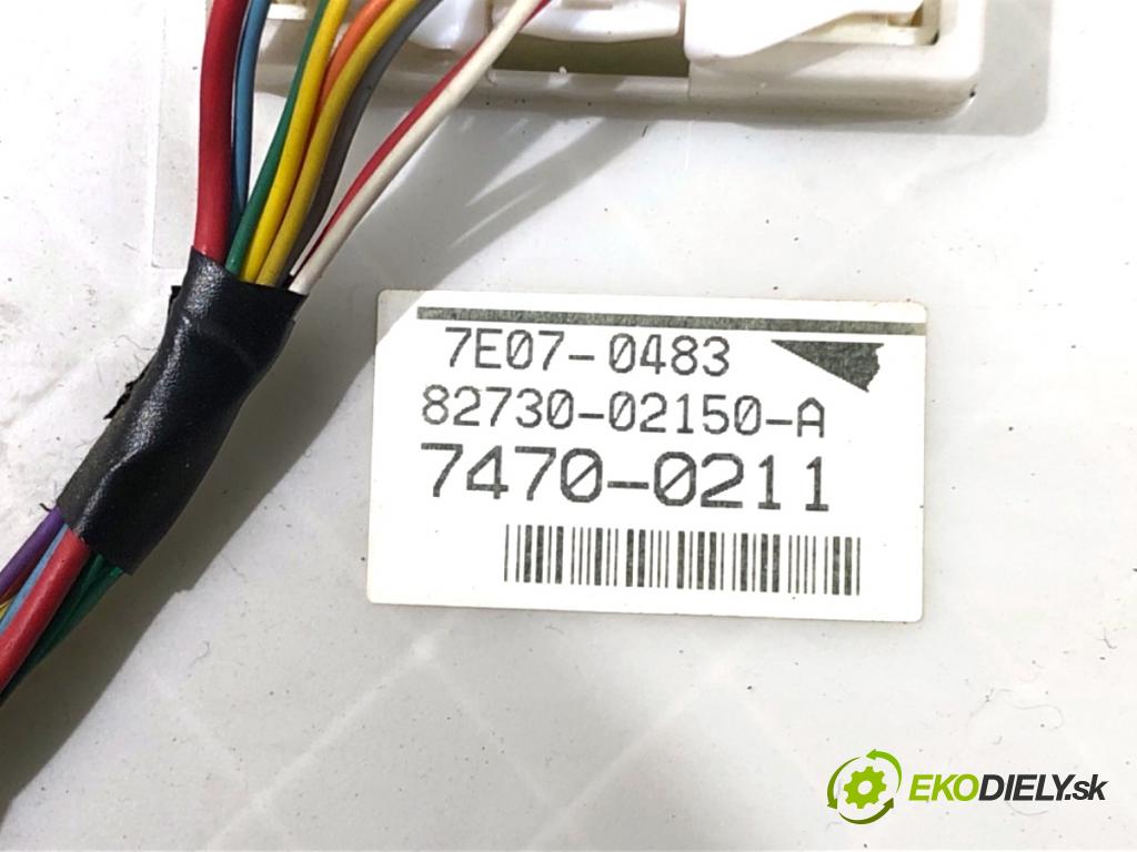 TOYOTA AURIS I liftback 2007 66 kW 1.4 D-4D (NDE150_) 1364 modul BSI 82730-02150-A (Pojistkové skříňky)