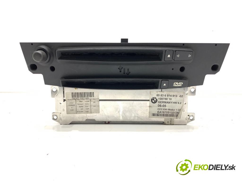 BMW E61 Kombi 2005 120 kW 525 d 2497 RADIO 6974913 (Audio zariadenie)