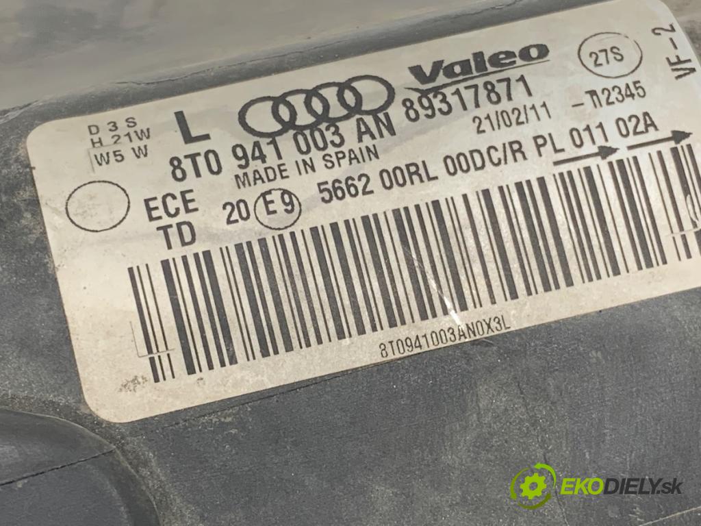 AUDI A5 8T coupe 2011 155 kW 2.0 TFSI 1984 světlomet levý přední část 8T0941003AN