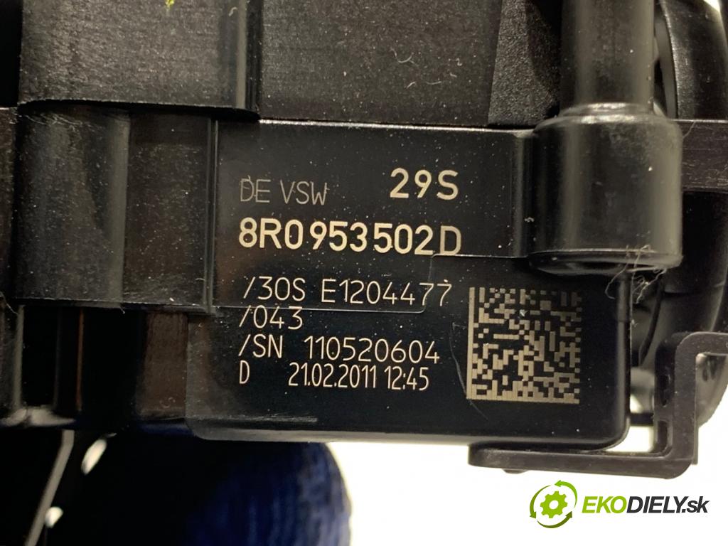 AUDI A5 8T coupe 2011 155 kW 2.0 TFSI 1984 Prepínač kombinovaný 8R0953502D (Prepínacie páčky pod volantom)