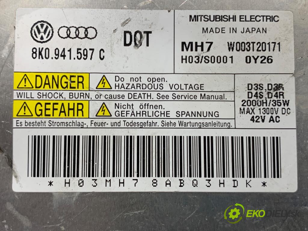 AUDI A5 8T coupe 2011 155 kW 2.0 TFSI 1984 Menič XENON 8K0941597C (Riadiaca jednotka xenónu)