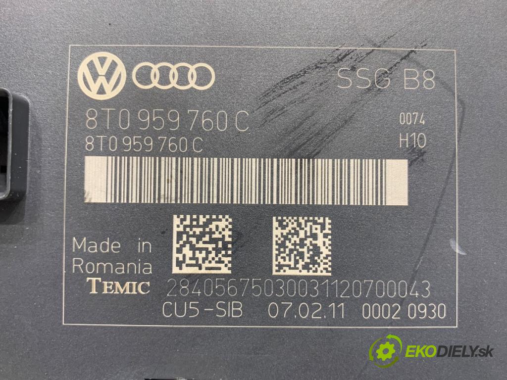 AUDI A5 8T coupe 2011 155 kW 2.0 TFSI 1984 Modul sedačky 8T0959760C