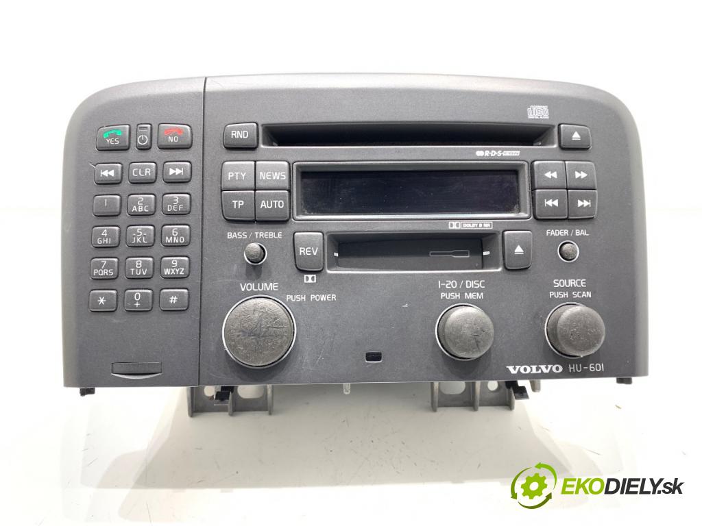 VOLVO S80 I sedan 2001 103 kW 2.4 2435 RADIO 8651145 (Audio zariadenie)