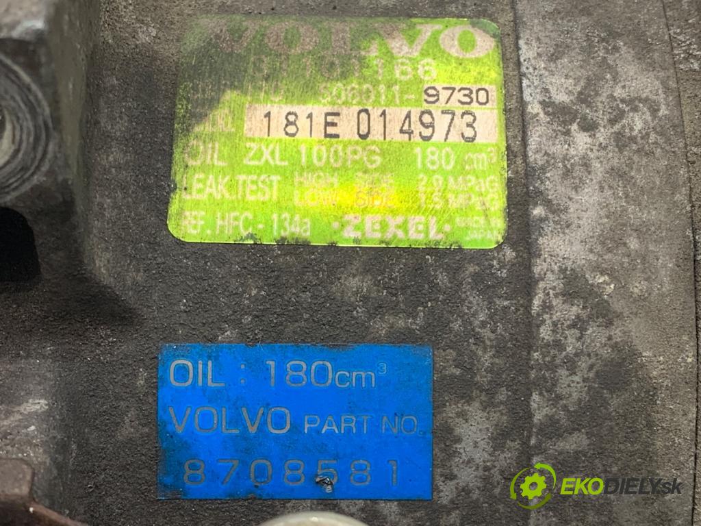 VOLVO S80 I sedan 2001 103 kW 2.4 2435 Kompresor klimatizácie 8708581 (Kompresor klimatizácie)