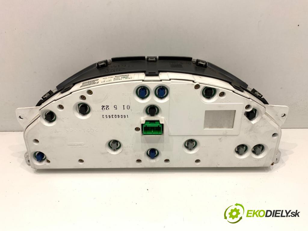 VOLVO S80 I sedan 2001 103 kW 2.4 2435 Prístrojovka 9459821 (Prístrojová doska)