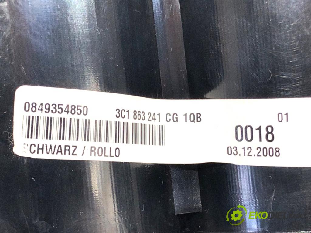 VW PASSAT CC B6 coupe 2008 125 kW 2.0 TDI 1968 Držiak na nápoje 3C1863241CG (Držiak (úchyt) na nápoje)