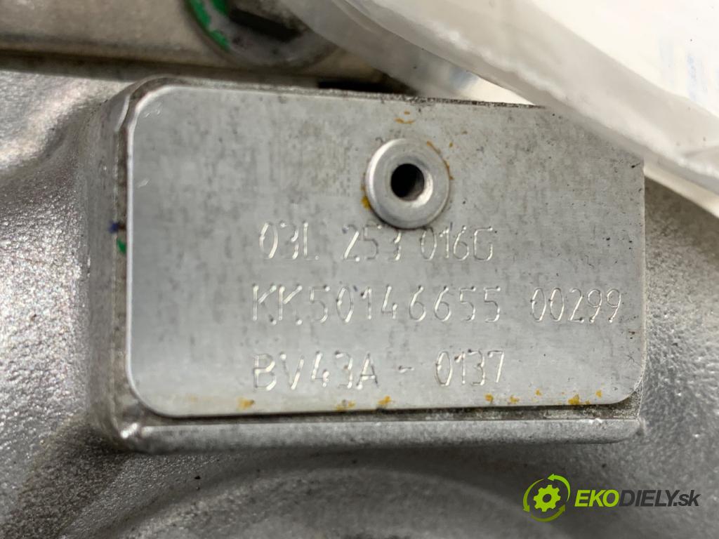 VW PASSAT CC B6 coupe 2008 125 kW 2.0 TDI 1968 turbo 03L253016G (Turbodúchadla (kompletní))