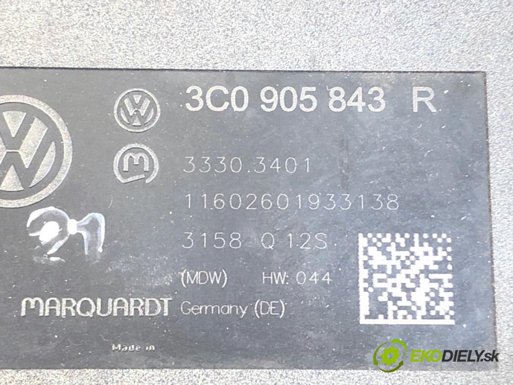 VW PASSAT CC B6 coupe 2008 125 kW 2.0 TDI 1968 spinačka 3C0905843R (Spínacia skrinka)