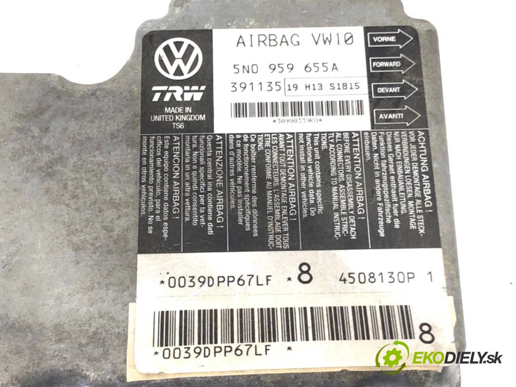 VW PASSAT CC B6 coupe 2008 125 kW 2.0 TDI 1968 senzor airbag 5N0959655A (Snímač)