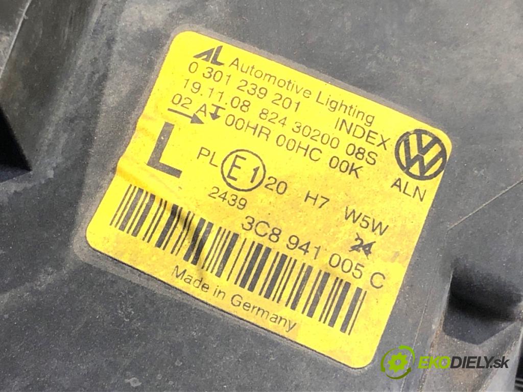 VW PASSAT CC B6 coupe 2008 125 kW 2.0 TDI 1968 světlomet levý přední část 3C8941005C