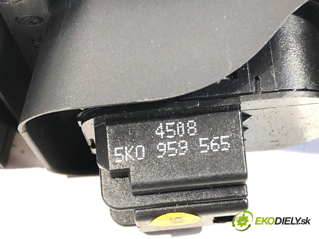 VW PASSAT CC B6 coupe 2008 125 kW 2.0 TDI 1968 Prepínač okien 3C8959857 (Prepínacie páčky pod volantom)